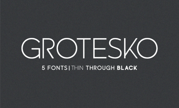 Grotesko Font: Fonts Free Download Grotesko Font - Featured Image