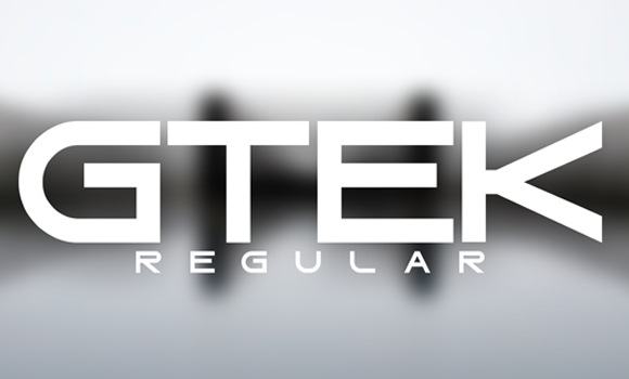 Gtek Font: Fonts Free Download Gtek Font - Featured Image