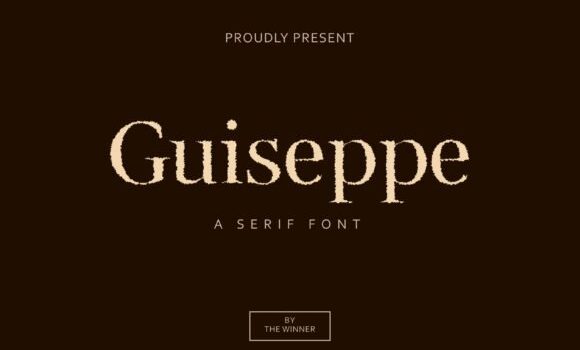 Guiseppe Font: Fonts Free Download Guiseppe Font - Featured Image