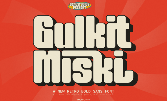 Gulkit Miski Font: Fonts Free Download Gulkit Miski Font - Featured Image
