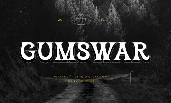 Gumswar Font - Featured Image