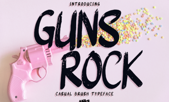 Guns Rock Font: Fonts Free Download Guns Rock Font - Featured Image