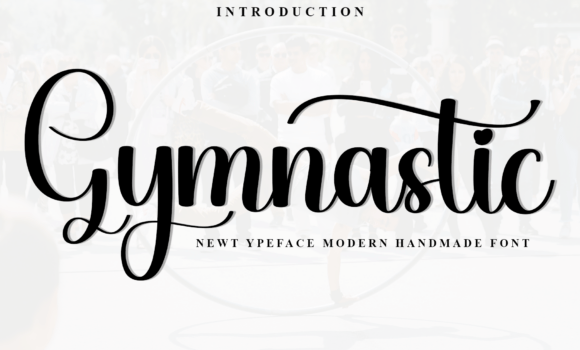Gymnastic Font: Fonts Free Download Gymnastic Font - Featured Image