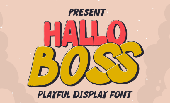Hallo Boss Font: Fonts Free Download Hallo Boss Font - Featured Image