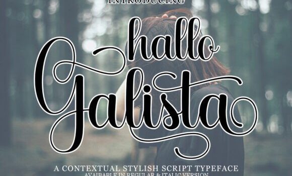 Hallo Galista Font: Fonts Free Download Hallo Galista Font - Featured Image