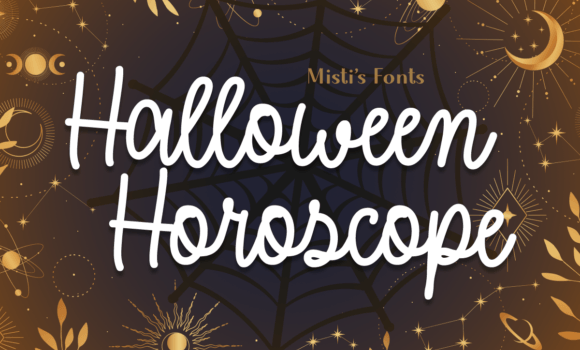 Halloween Horoscope Font - Featured Image