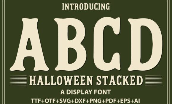 Halloween Stacked Font: Fonts Free Download Halloween Stacked Font - Featured Image