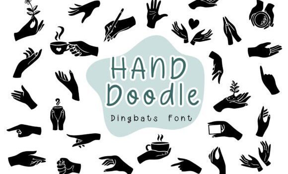 Hand Doodle Font: Fonts Free Download Hand Doodle Font - Featured Image