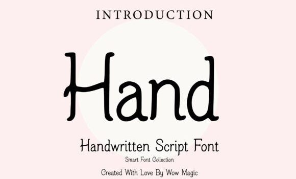 Hand Font: Fonts Free Download Hand Font - Featured Image