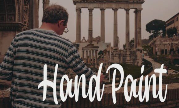 Hand Paint Font: Fonts Free Download Hand Paint Font - Featured Image