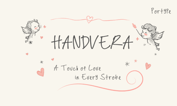 Handvera Font: Fonts Free Download Handvera Font - Featured Image