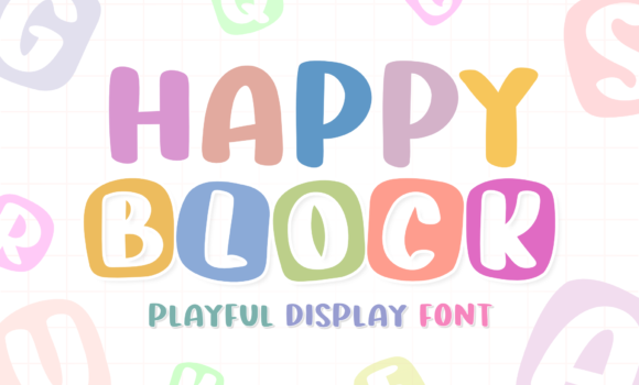 Happy Block Font: Fonts Free Download Happy Block Font - Featured Image