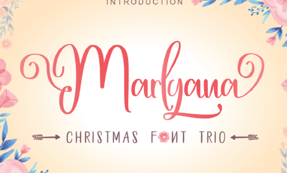 Happy Marlyana TrioFamily Font - Featured Image