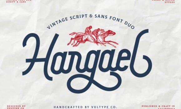 Hargael Duo Font - Featured Image