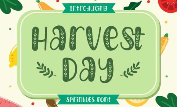 Harvest Day Font - Featured Image