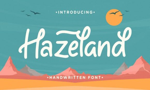 Hazeland Font: Fonts Free Download Hazeland Font - Featured Image