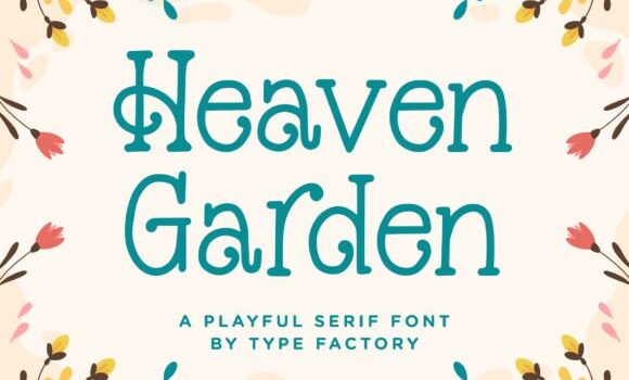 Heaven Garden Font: Fonts Free Download Heaven Garden Font - Featured Image