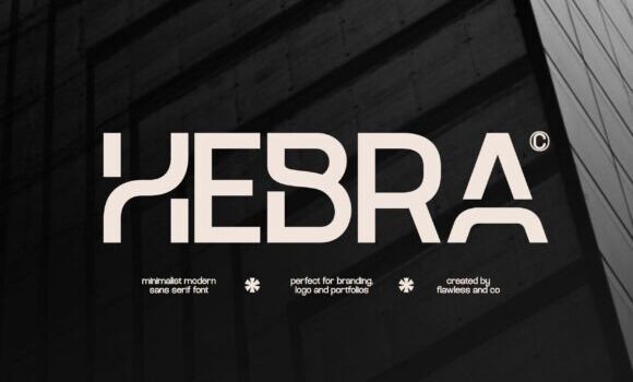 Hebra Font: Fonts Free Download Hebra Font - Featured Image