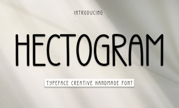 Hectogram Font - Featured Image