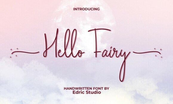 Hello Fairy Font: Fonts Free Download Hello Fairy Font - Featured Image
