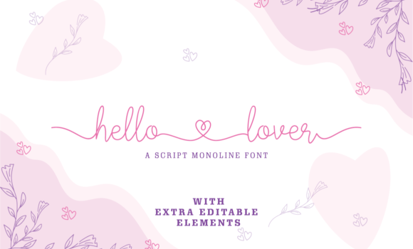 Hello Lover Font: Fonts Free Download Hello Lover Font - Featured Image