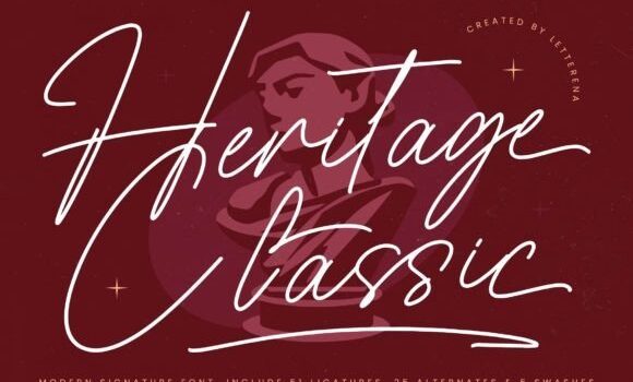 Heritage Classic Font: Fonts Free Download Heritage Classic Font - Featured Image