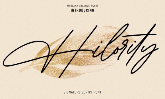 Hilority Font: Fonts Free Download Hilority Font - Featured Image