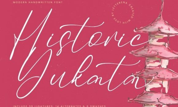 Historic Yukata Font: Fonts Free Download Historic Yukata Font - Featured Image