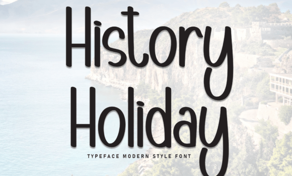 History Holiday Font: Fonts Free Download History Holiday Font - Featured Image