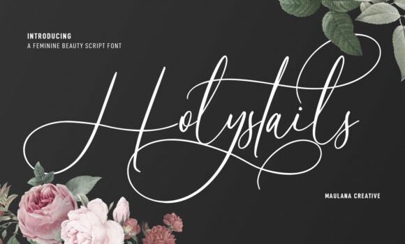 Holystails Font: Fonts Free Download Holystails Font - Featured Image