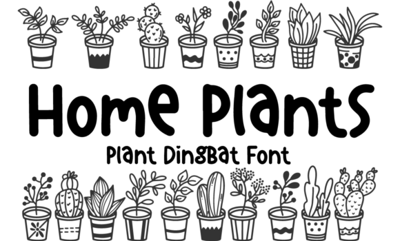 Home Plants Font: Fonts Free Download Home Plants Font - Featured Image