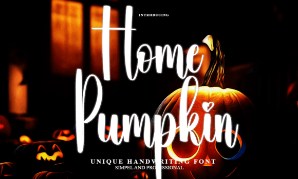 Home Pumpkin Font - Featured Image