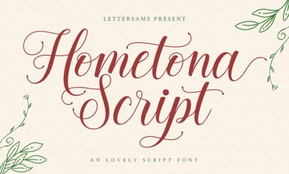 Hometona Font: Fonts Free Download Hometona Font - Featured Image