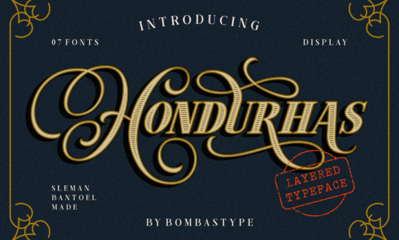 Hondurhas Font: Fonts Free Download Hondurhas Font - Featured Image