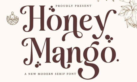 Honey Mango Font: Fonts Free Download Honey Mango Font - Featured Image