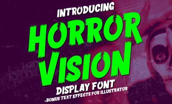 Horror Vision Font: Fonts Free Download Horror Vision Font - Featured Image
