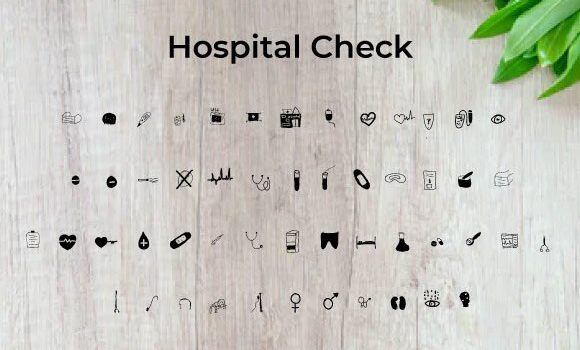 Hospital Check Font: Fonts Free Download Hospital Check Font - Featured Image