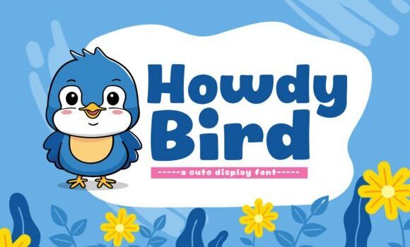 Howdy Bird Font: Fonts Free Download Howdy Bird Font - Featured Image