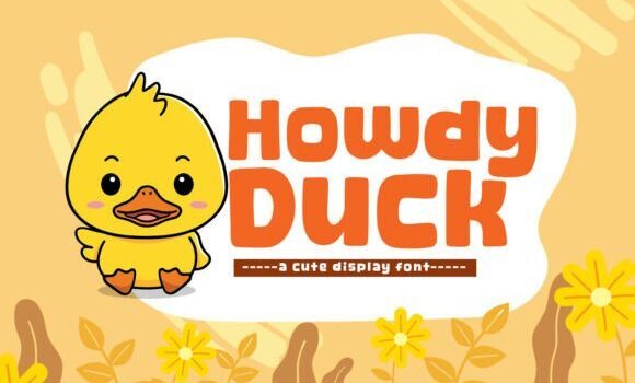 Howdy Duck Font: Fonts Free Download Howdy Duck Font - Featured Image