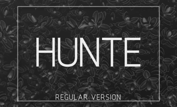 Hunte Font - Featured Image
