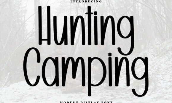 Hunting Camping Font: Fonts Free Download Hunting Camping Font - Featured Image