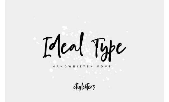 Ideal Type Font: Fonts Free Download Ideal Type Font - Featured Image