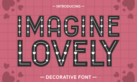 Imagine Lovely Font - Featured Image
