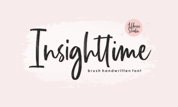 Insighttime Font - Featured Image