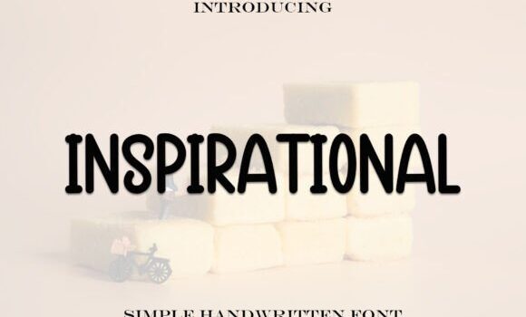 Inspirational Font - Featured Image