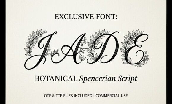 Jade Font: Fonts Free Download Jade Font - Featured Image