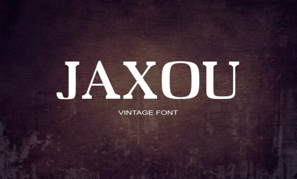 Jaxou Font - Featured Image