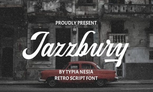Jazzbury Font: Fonts Free Download Jazzbury Font - Featured Image