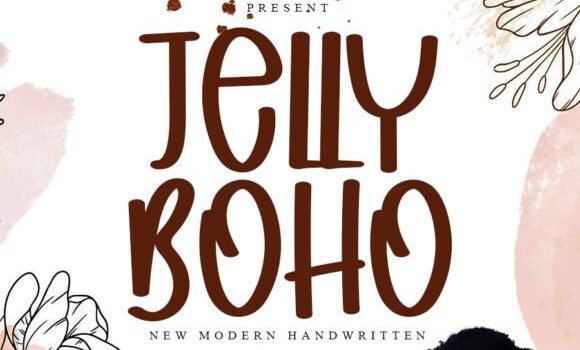 Jelly Boho Font - Featured Image