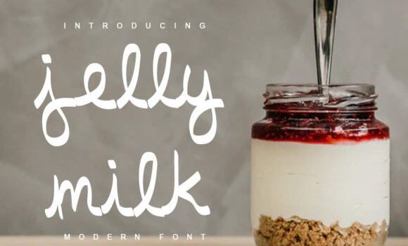 Jelly Milk Font - Featured Image